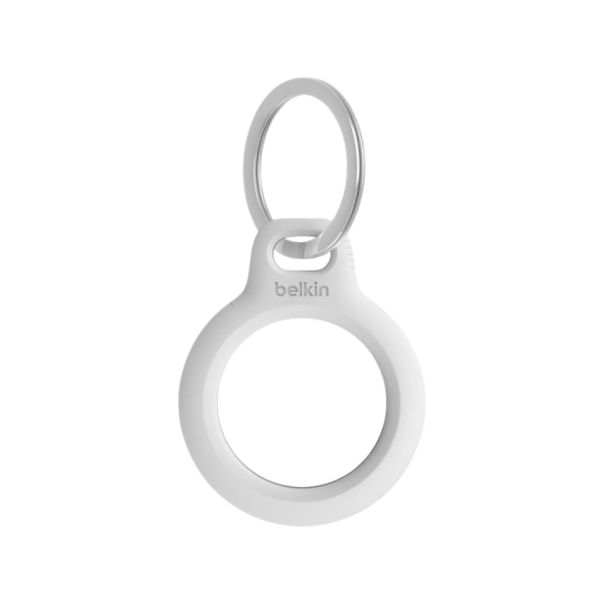BELKIN Privezak za ključeve sa metalnim prstenom za AirTag, bela - 1830012