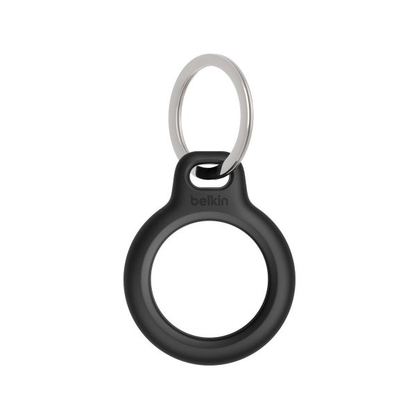 BELKIN Privezak za ključeve sa metalnim prstenom za AirTag, crna - 1830008