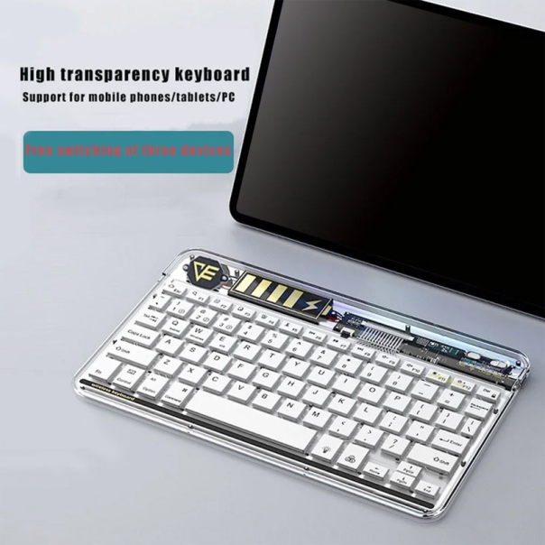 Bezicna Tastatura i Miš pink - 611645