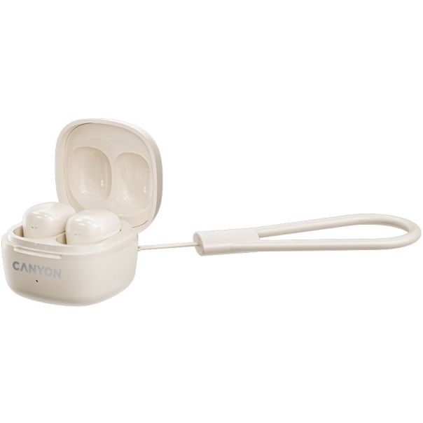 CANYON Bluetooth slušalice OnGo 4 mini, bež - CNS-TWS4BE