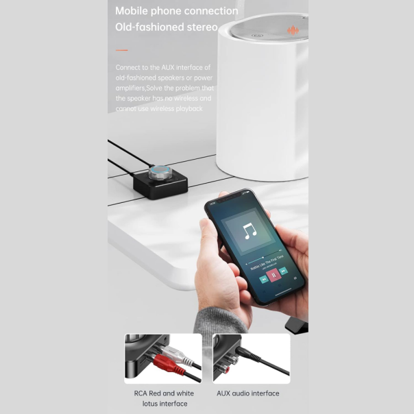 Bezicni Audio adapter LWD crni - 210387-1