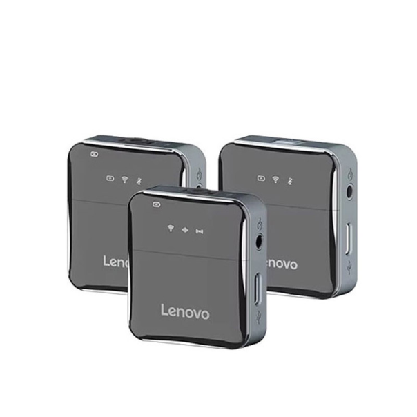 Bezicni mikrofoni Lavalier LENOVO MC550 2u1 za mobilni telefon crni - 615510
