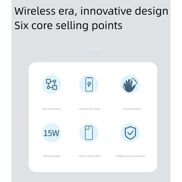 Bezicni punjač 3u1 Magsafe za Apple Watch, iPhone i AirPods 15W beli - 608533