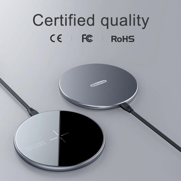 Bezicni punjač Nillkin Mag Slim crni - 048165