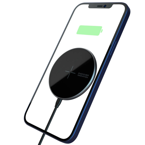 Bezicni punjač Nillkin Mag Slim crni - 048165