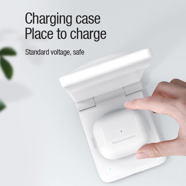 Bezicni punjač Nillkin Magsafe PowerTrio 3u1 za Apple uredjaje - 603683