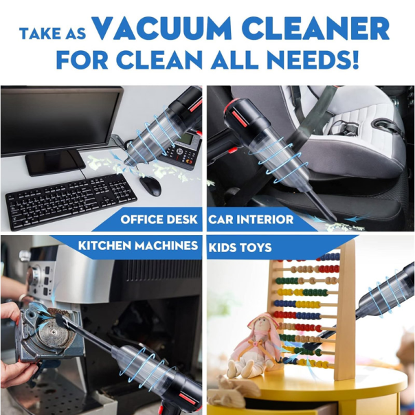 Bezicni usisivac 3u1 HL-103B crni - 617471