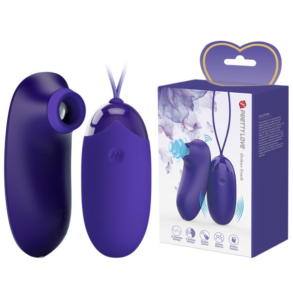 Bezicno vibro jaje i stimulator klitorisa Orthus - 014901WL