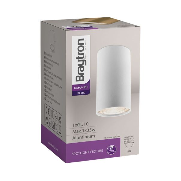 BRAYTRON LED spot svetiljka BRY-GAMA-5510-RND-GLD-GU10 - BH04-00506