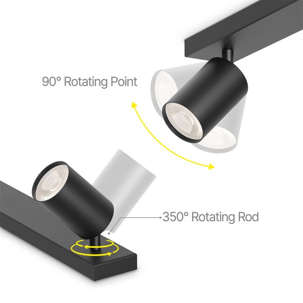 BRAYTRON LED spot svetiljka BRY-BETA-SRQ_3-BLC-GU10 - BH04-00831