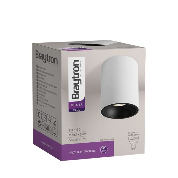 BRAYTRON LED spot svetiljka BRY-BETA-8012-RND-WHT-GU10 - BH04-30100