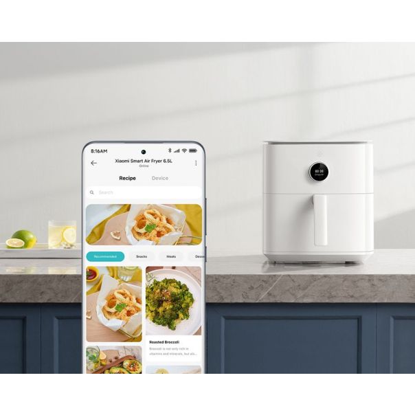 XIAOMI Friteza na vruć vazduh 6.5L, bela - BHR7358EU