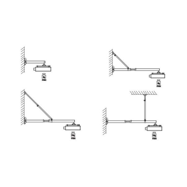 VEGA Zidni nosač za Short Throw projektor WMC 39-140 - BIM00524