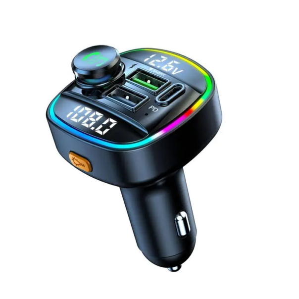 Bluetooth FM LED Transmiter C22PD 20W crni - 605125