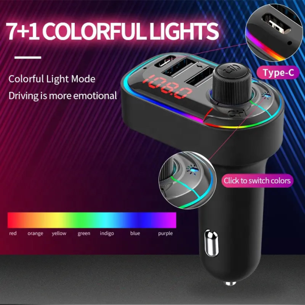 Bluetooth FM Transmiter C12 - 607711