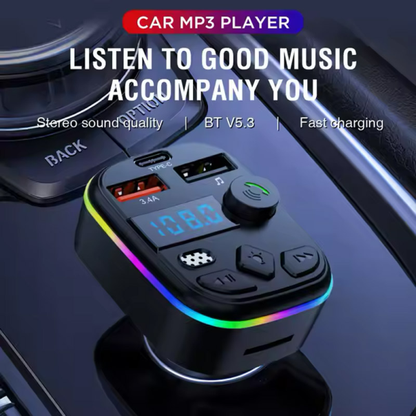 Bluetooth FM Transmiter C4 - 603958