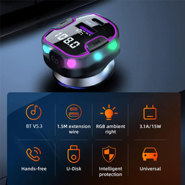 Bluetooth FM Transmiter C49 - 607710