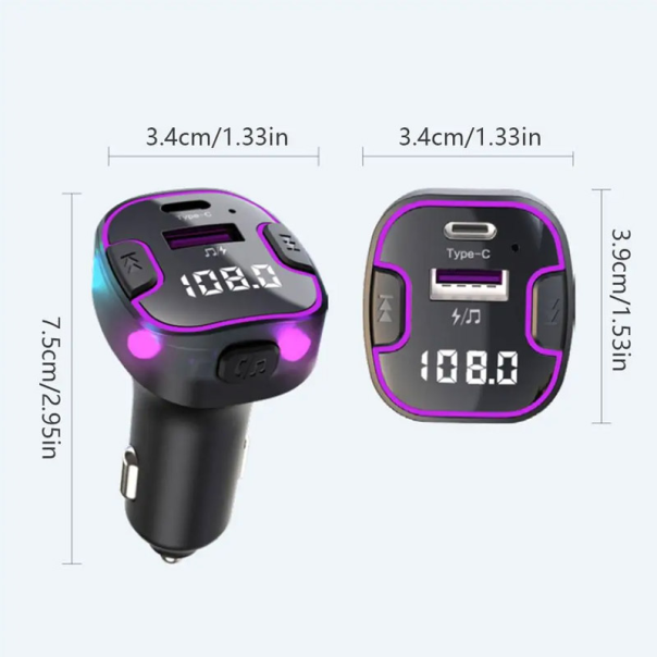 Bluetooth FM Transmiter C49 - 607710