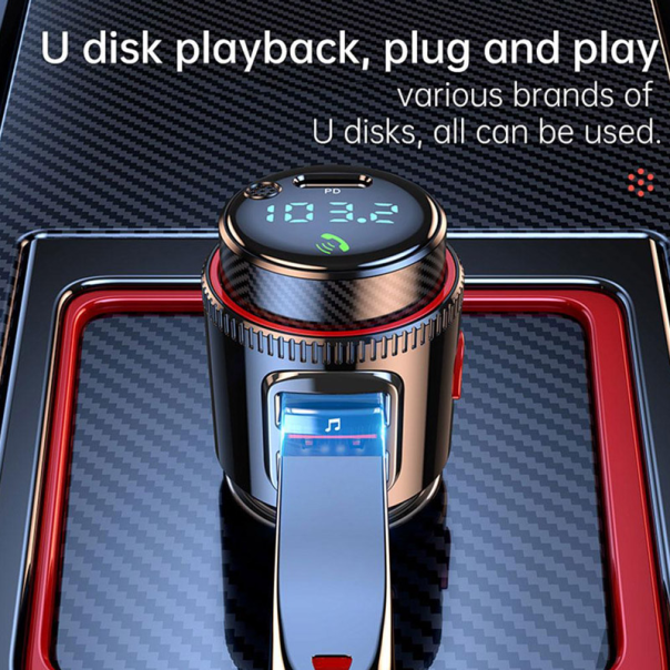 Bluetooth FM Transmiter T23 PD48W - 617415