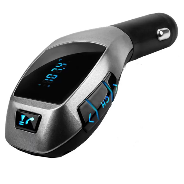 Bluetooth FM Transmiter X5 sivi - 610753