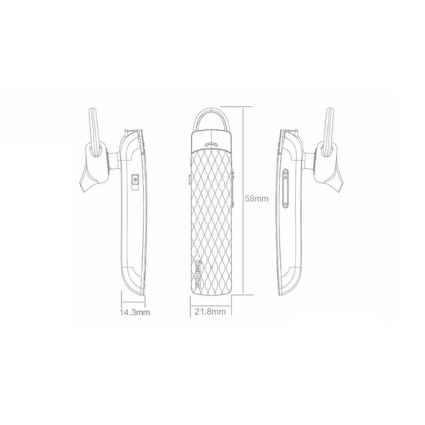 Bluetooth headset (slusalica) REMAX RB-T9 crna - 600485