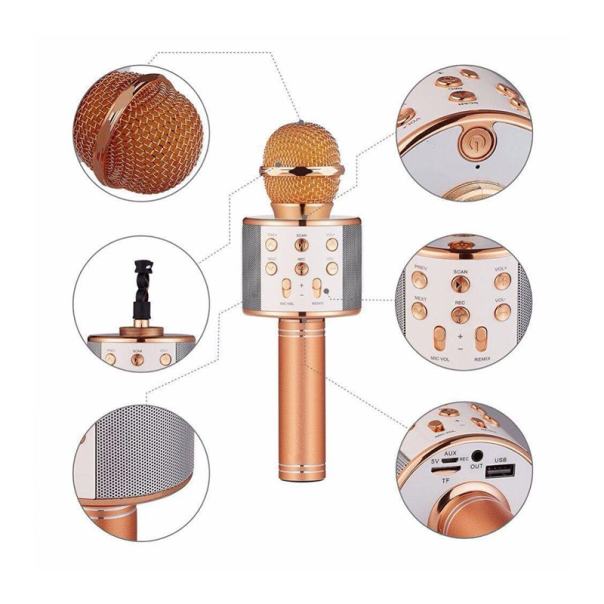 Bluetooth mikrofon crni - 206520