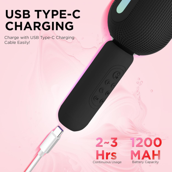 Bluetooth mikrofon KMC-300 crni - 219643