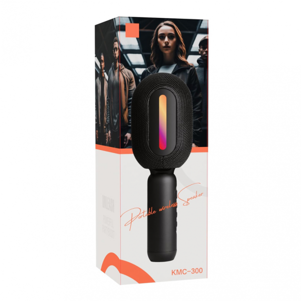 Bluetooth mikrofon KMC-300 crni - 219643