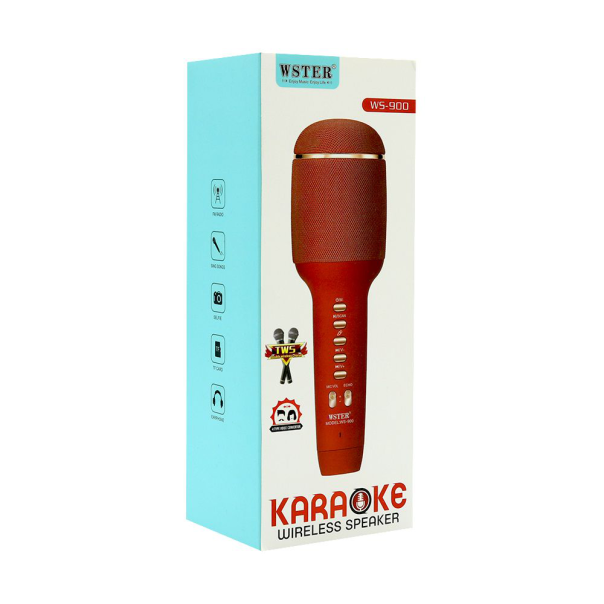 Bluetooth mikrofon WS900 crveni - 219650
