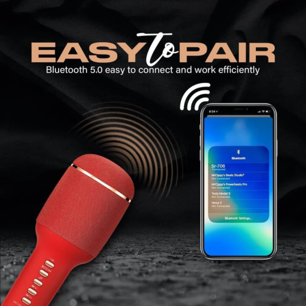 Bluetooth mikrofon WS900 plavi - 219651