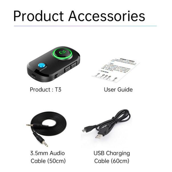 Bluetooth player T3 crni - 91084