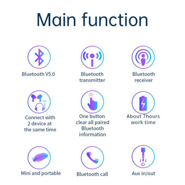 Bluetooth player T3 crni - 91084