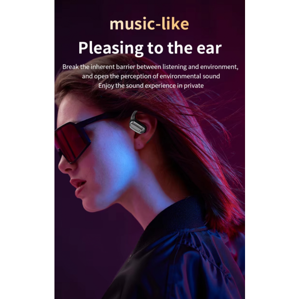 Bluetooth slušalice A16 Mini Pro sa AI prevodiocem crne - 222304
