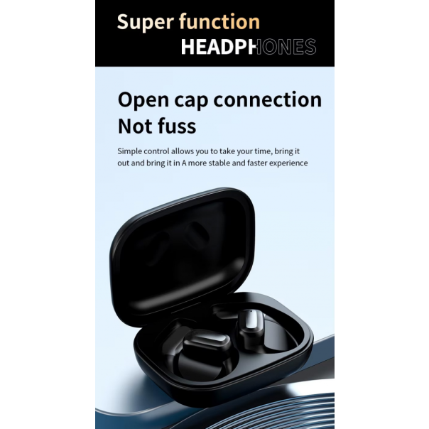 Bluetooth slušalice A16 Mini Pro sa AI prevodiocem crne - 222304