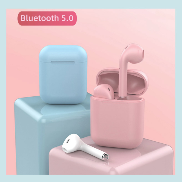 Bluetooth slušalice AirPhones i12 SBT-232 (S32) pink - 036685