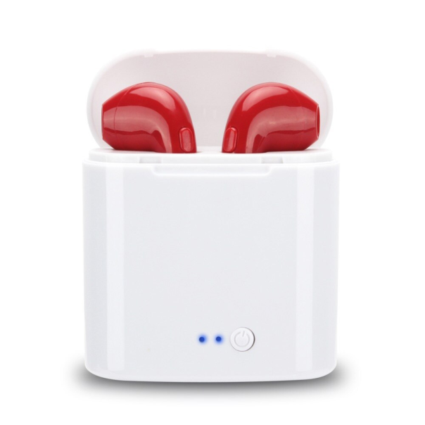 Bluetooth slusalice Airpods i7s TWS crvene HQ - 205291
