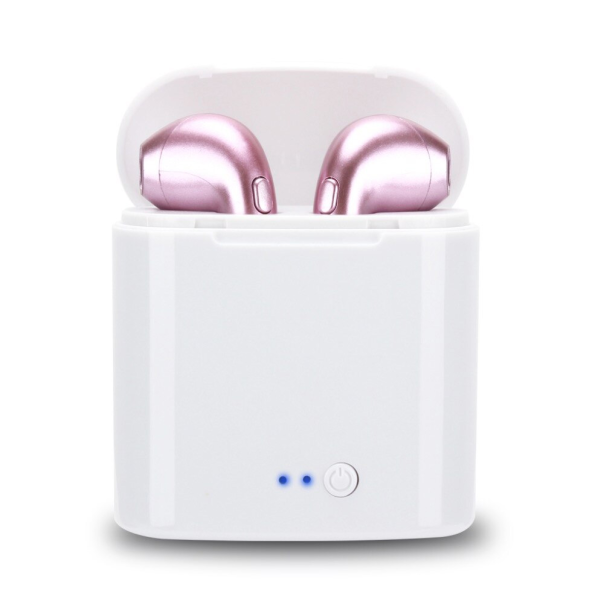 Bluetooth slusalice Airpods i7s TWS ljubicaste HQ - 205292