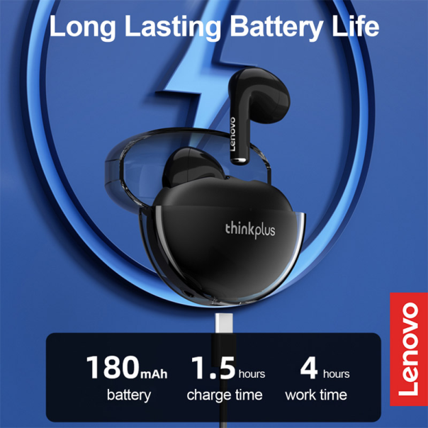 Bluetooth slušalice Lenovo thinkplus LivePods LP80 Pro bele - 058391