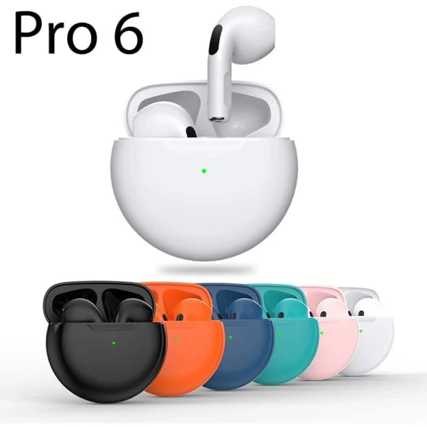 Bluetooth slušalice AirPhones Pro 6 HQ crne - 612075