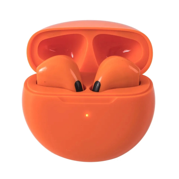 Bluetooth slusalice Airpods Pro6 narandzaste HQ - 210794