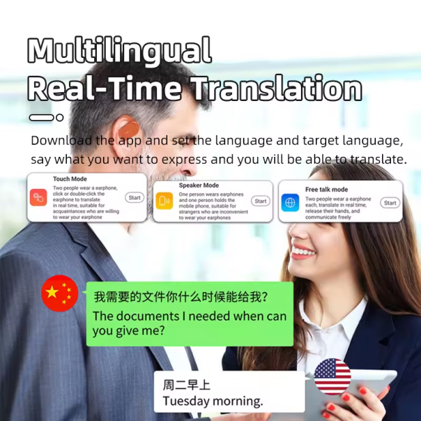 Bluetooth slusalice Airpods Soke HD313 bele - 218352