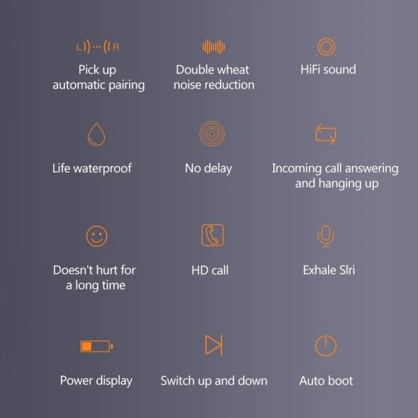 Bluetooth slusalice Airpods Wireless L2 crne - 214867
