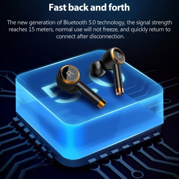 Bluetooth slusalice Airpods Wireless L2 crne - 214867
