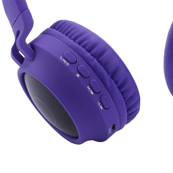 Bluetooth slušalice BT028C (S28) ljubicaste - 038654