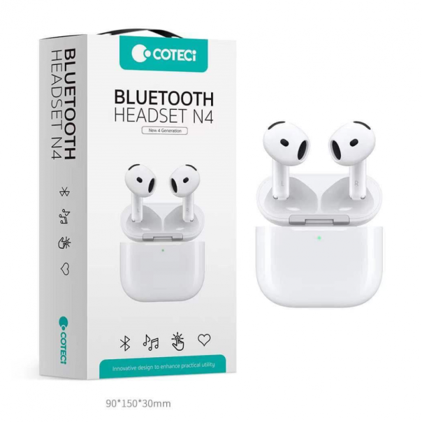 Bluetooth slusalice Coteci MS-020 bele - 222494