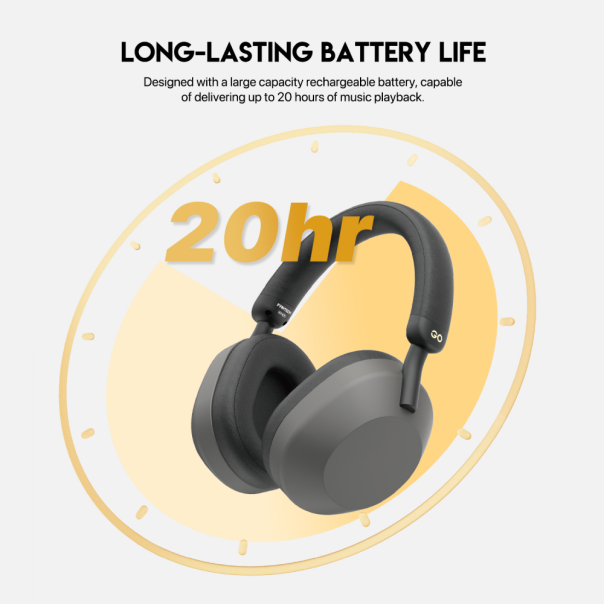 Bluetooth slušalice Fantech GO Tune WH06 tamno sive - 217200