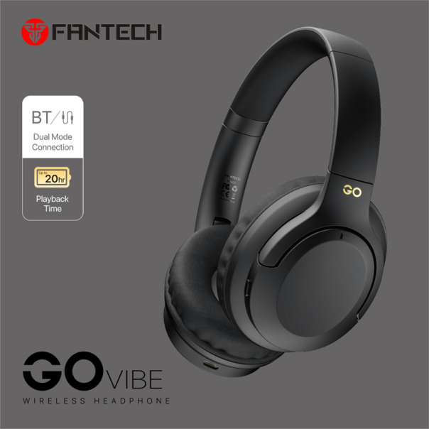 Bluetooth slušalice Fantech GO Vibe WH05 crne - G213450
