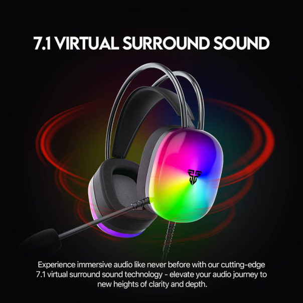 Bluetooth slušalice Fantech HG29 Aurora 7.1 crne - G217304