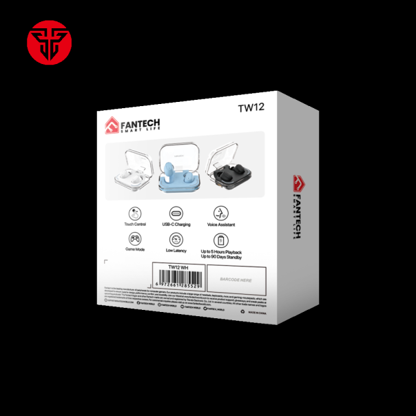 Bluetooth slusalice Fantech Wave 12 bele - 211118