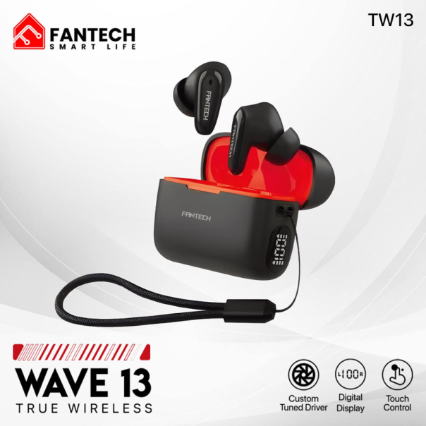 Bluetooth slušalice Fantech Wave 13 crne - G214347